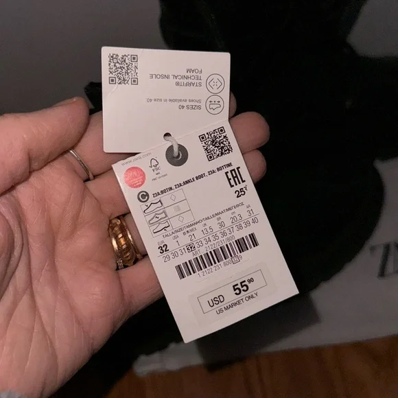 Sale! 📣ZARA black boots kids - Picture 6 of 8